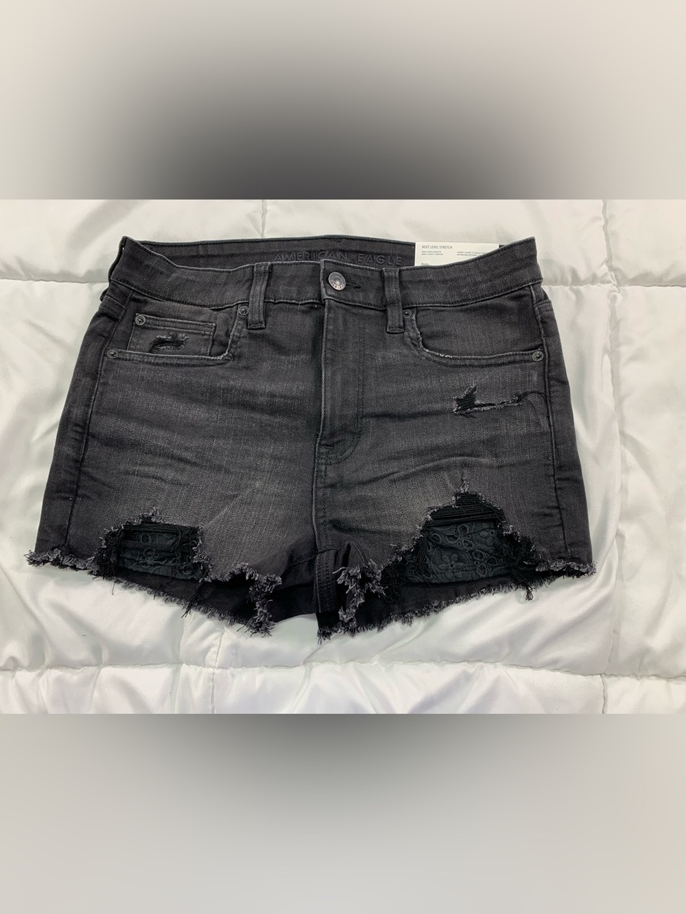 New American eagle high-rise shorts size 6